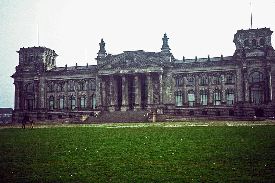 Ost Berlin, Reichstag Berlin 1977, Ost Berlin 1977, Berlin 1977