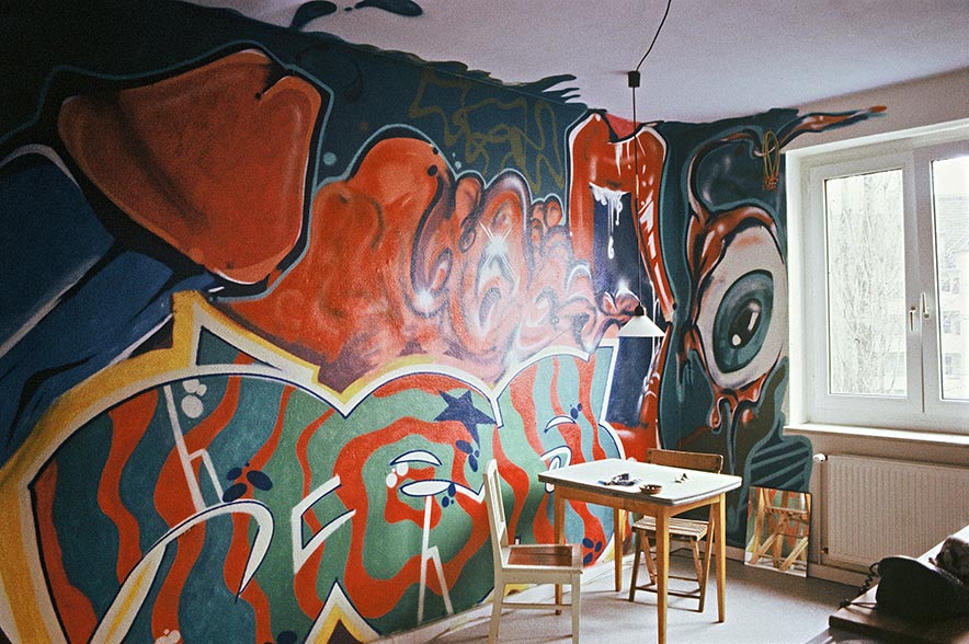 DES, Graffitti, Schiko, FotoSchiko, fotoschiko, Schiko, analog, 1989