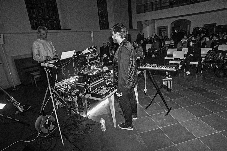 open source festival, berger kirche düsseldorf, Cass., Wolf Müller, OSF, OSF+, black and white, analog workflow, 