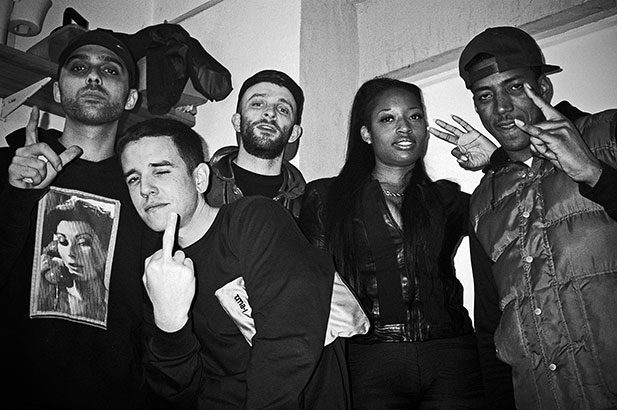 Andy Musgrave, 3D Na Tee, Rico Dan, Future Brown, Kantine Berghain, analog, s/w, schwarz-weiss, b/w, black and white, Contax T3