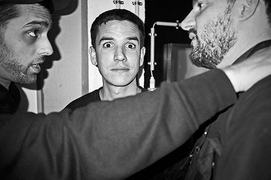 Future Brown, Kantine Berghain, Danie Pineda, analog, s/w, schwarz-weiss, b/w, black and white, Contax T3