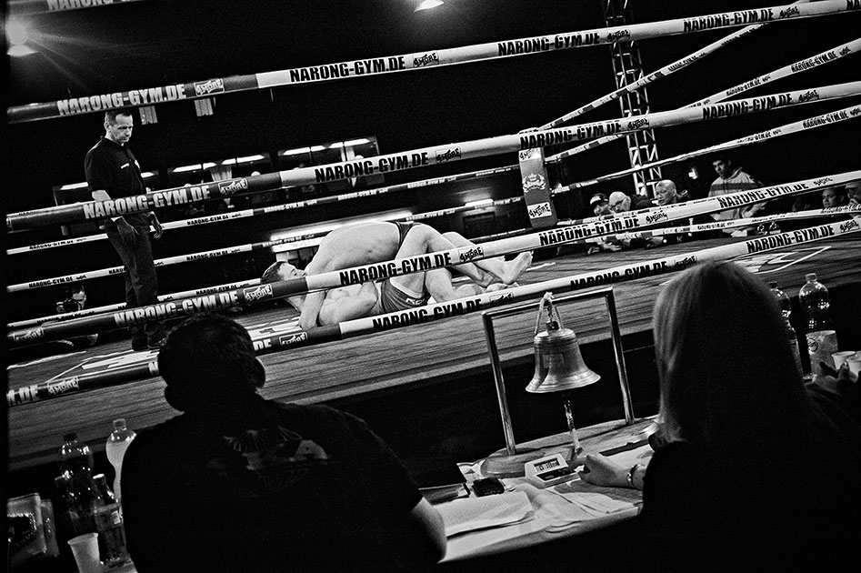 Mujoken-Ki, Muay-Thai, Mixed material arts, Kick Boxen, Boxen, analog, s/w, schwarz-weiss, b/w, black and white, Contax T3
