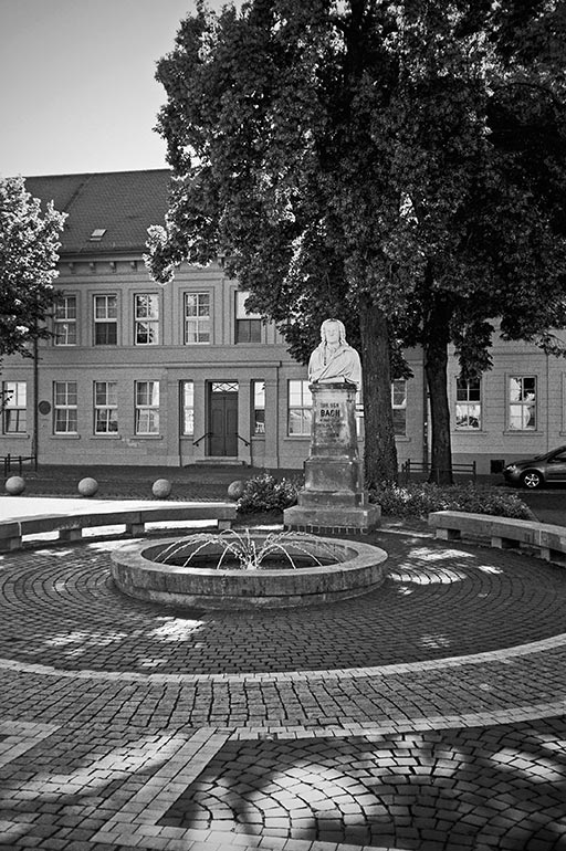 Köthen, Johann Sebastian Bach, J.-S. Bach, analog, Olympus XA, TMax400, s/w, b/w, black and white