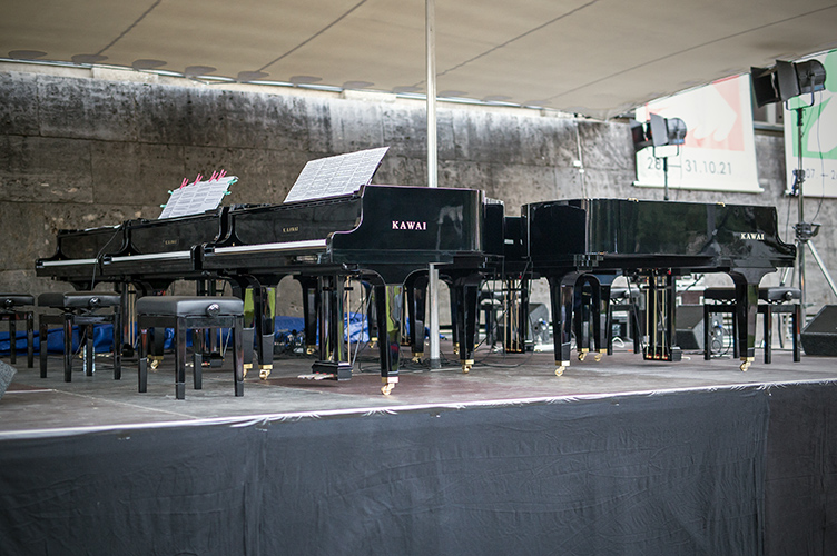 New Fall Festival, Festival, Düsseldorf, NRW Forum, Ehrenhof, Summer Edition, Six Pianos
